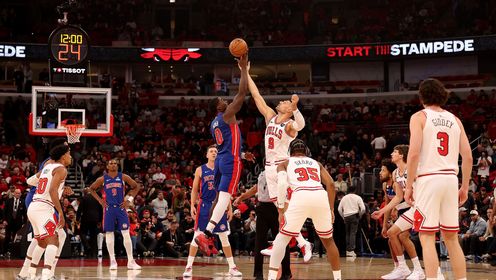 武切维奇28+14 吉迪19+11 CC24投23分7板10助 公牛险胜活塞